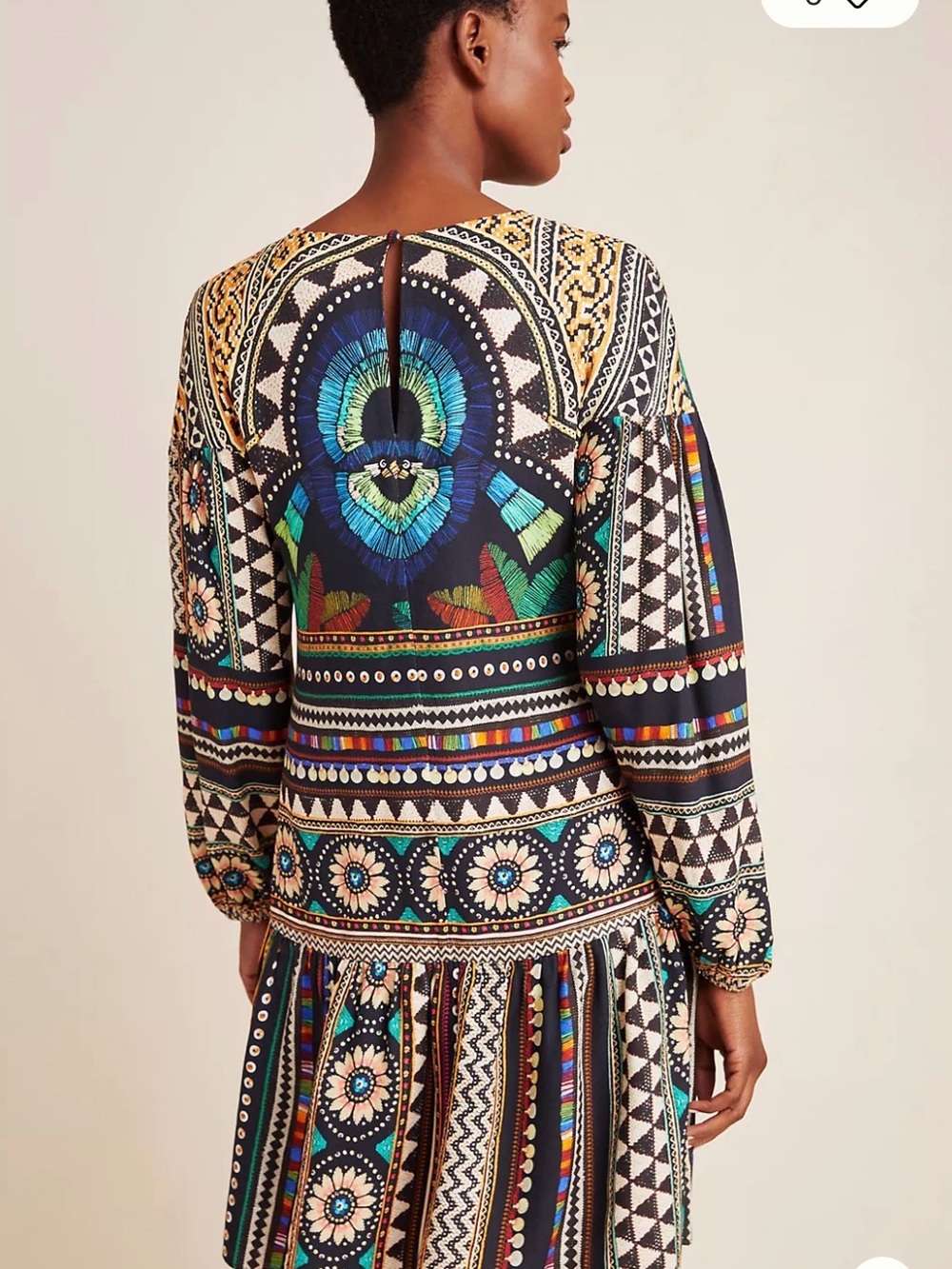 FARM Rio x Anthropologie Carlotta Tunic size XS - Picture 2 of 9